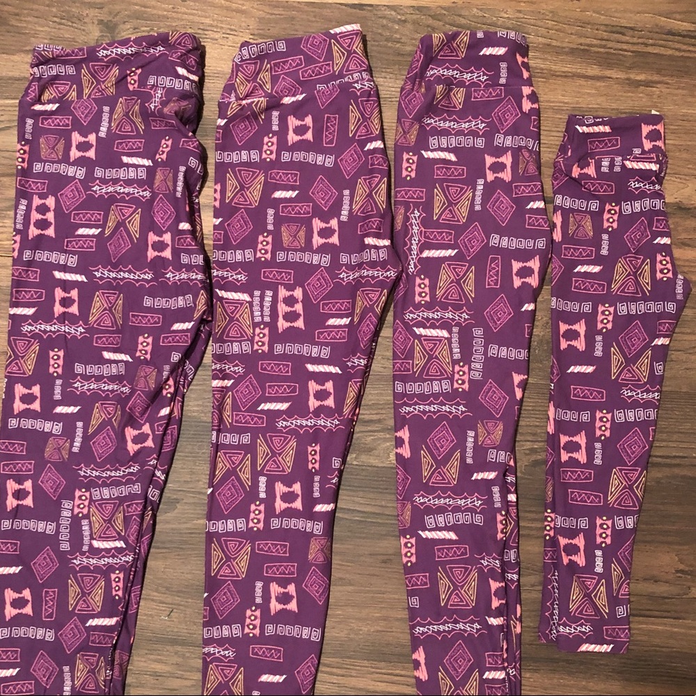 LuLaRoe leggings Tween and S/M